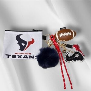 Houston Texans Bag Charm | Custom Made by Charmed By SLG